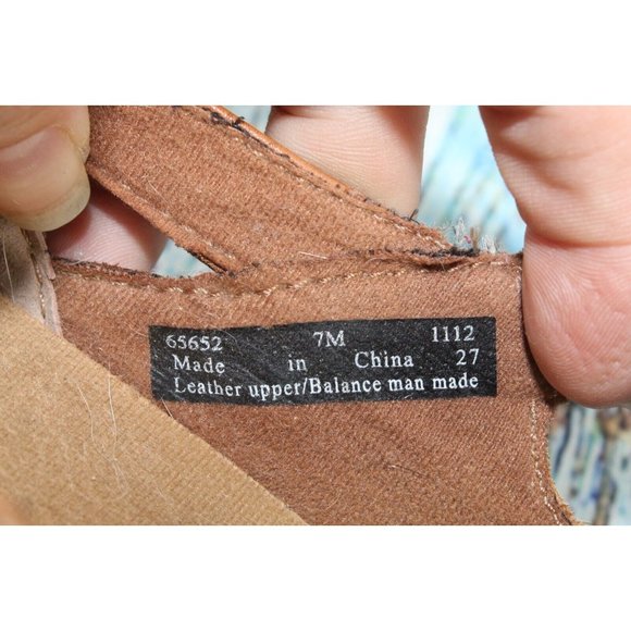 Clarks Ashland Spin Q Brown Perforated Leather Slip On Casual Loafer 7 M - Picture 6 of 9